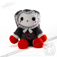 Load image into Gallery viewer, Plushie Dreadfuls - Psoriasis Rabbit Plush Stuffed Animal Plush
