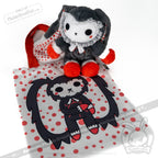 Plushie Dreadfuls - Psoriasis Rabbit Plush Stuffed Animal Plush