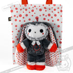 Plushie Dreadfuls - Psoriasis Rabbit Plush Stuffed Animal Plush