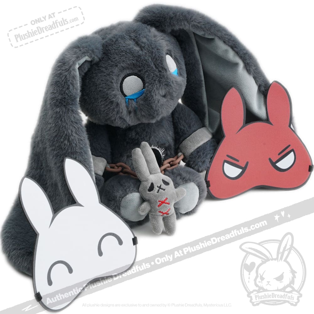 Plushie Dreadfuls - PTSD Bunny - Mysterious