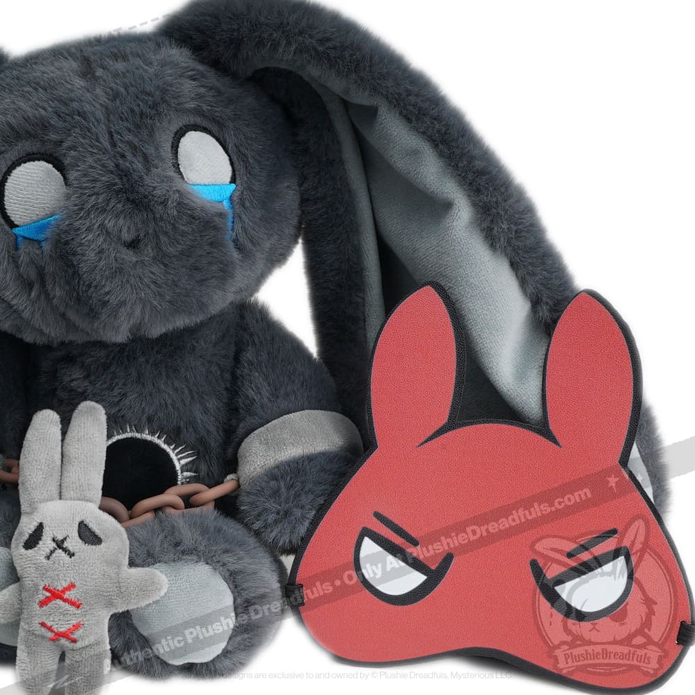 Plushie Dreadfuls - PTSD Bunny - Mysterious