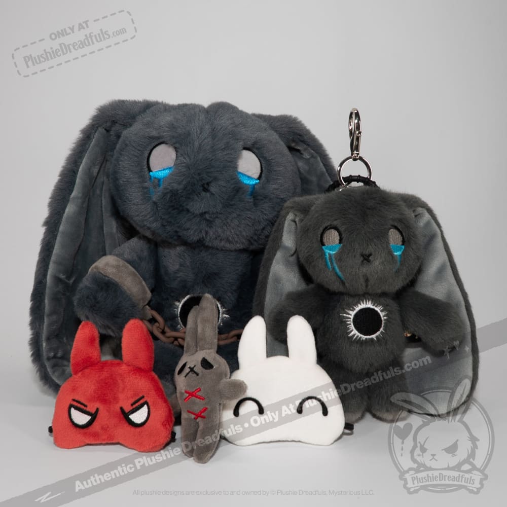 Plushie Dreadfuls - PTSD Rabbit Plush Keychain Accessory Keychain