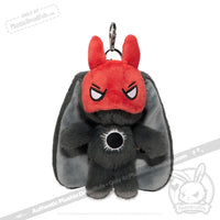 Load image into Gallery viewer, Plushie Dreadfuls - PTSD Rabbit Plush Keychain Accessory Keychain
