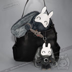 Plushie Dreadfuls - PTSD Rabbit Plush Keychain Accessory Keychain