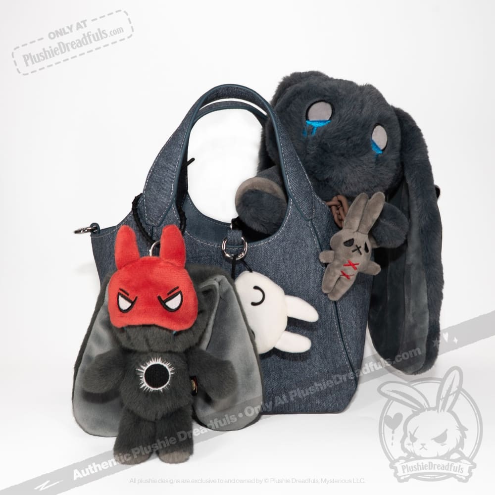 Plushie Dreadfuls - PTSD Rabbit Plush Keychain Accessory Keychain