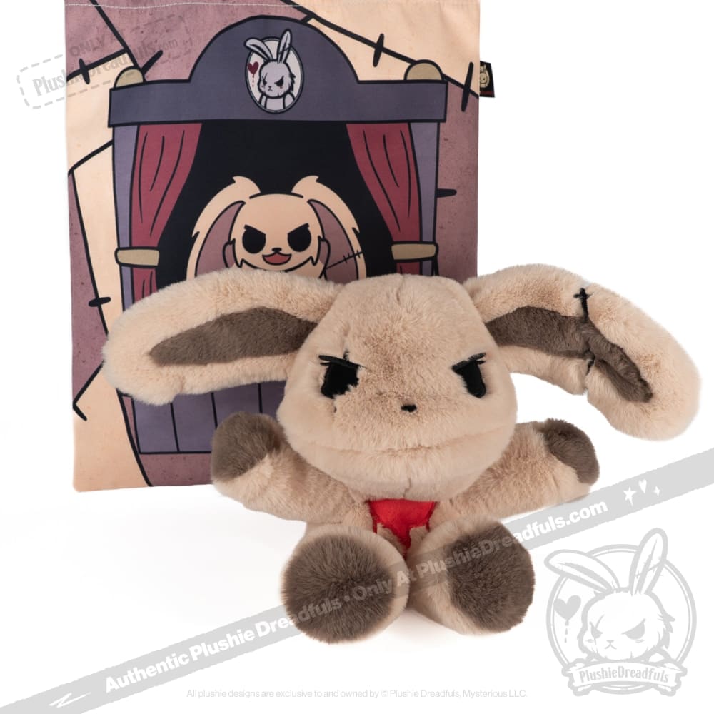 Plushie Dreadfuls - Puck Dread Rabbit Plush Puppet | Mysterious