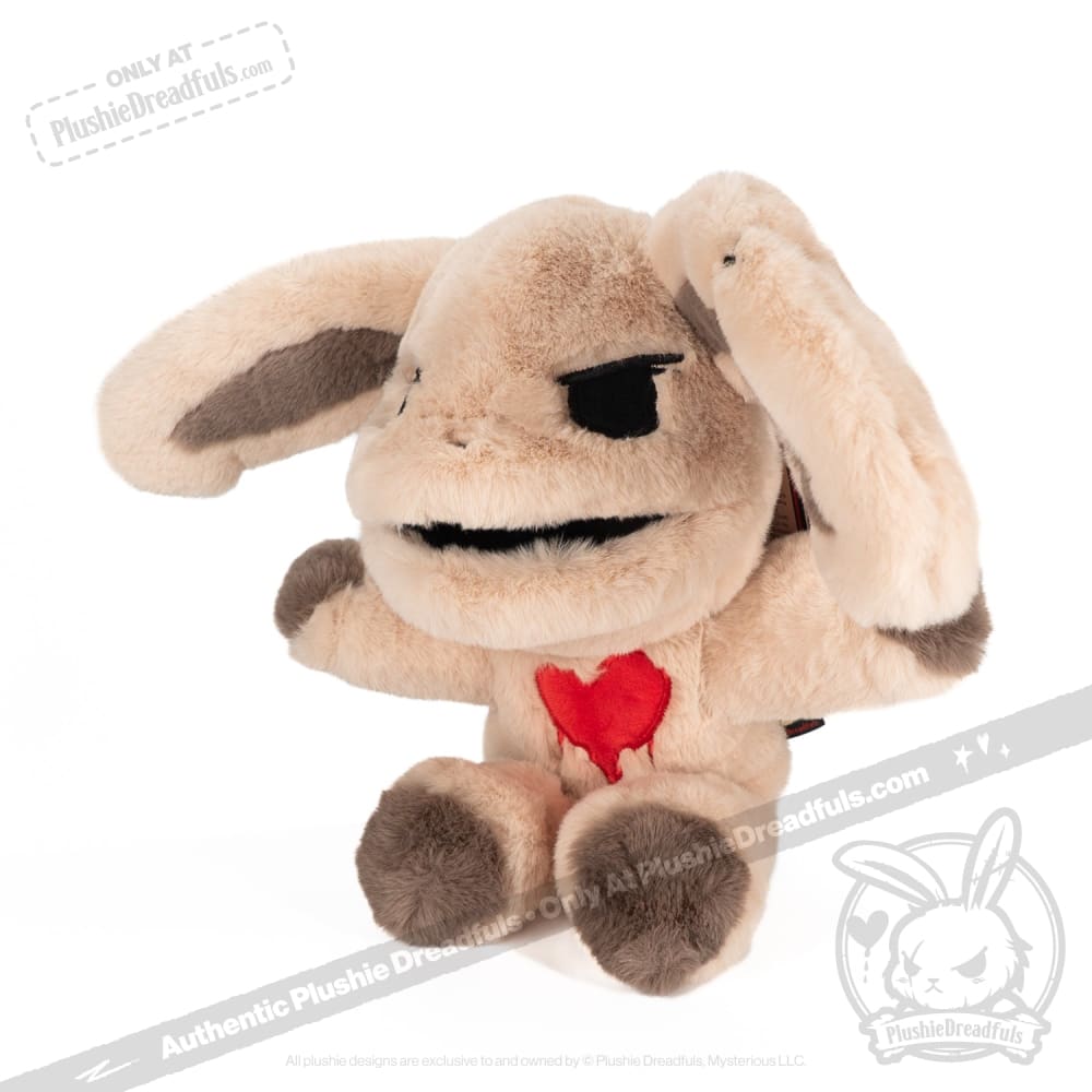 Plushie Dreadfuls - Puck Dread Rabbit Plush Puppet | Mysterious