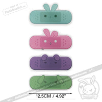 Load image into Gallery viewer, Plushie Dreadfuls Punk Bunny Plasters Sticker Pack Sticker
