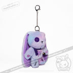 Plushie Dreadfuls - Purple Ice Love Rabbit Plush Keychain Accessory - Mysterious