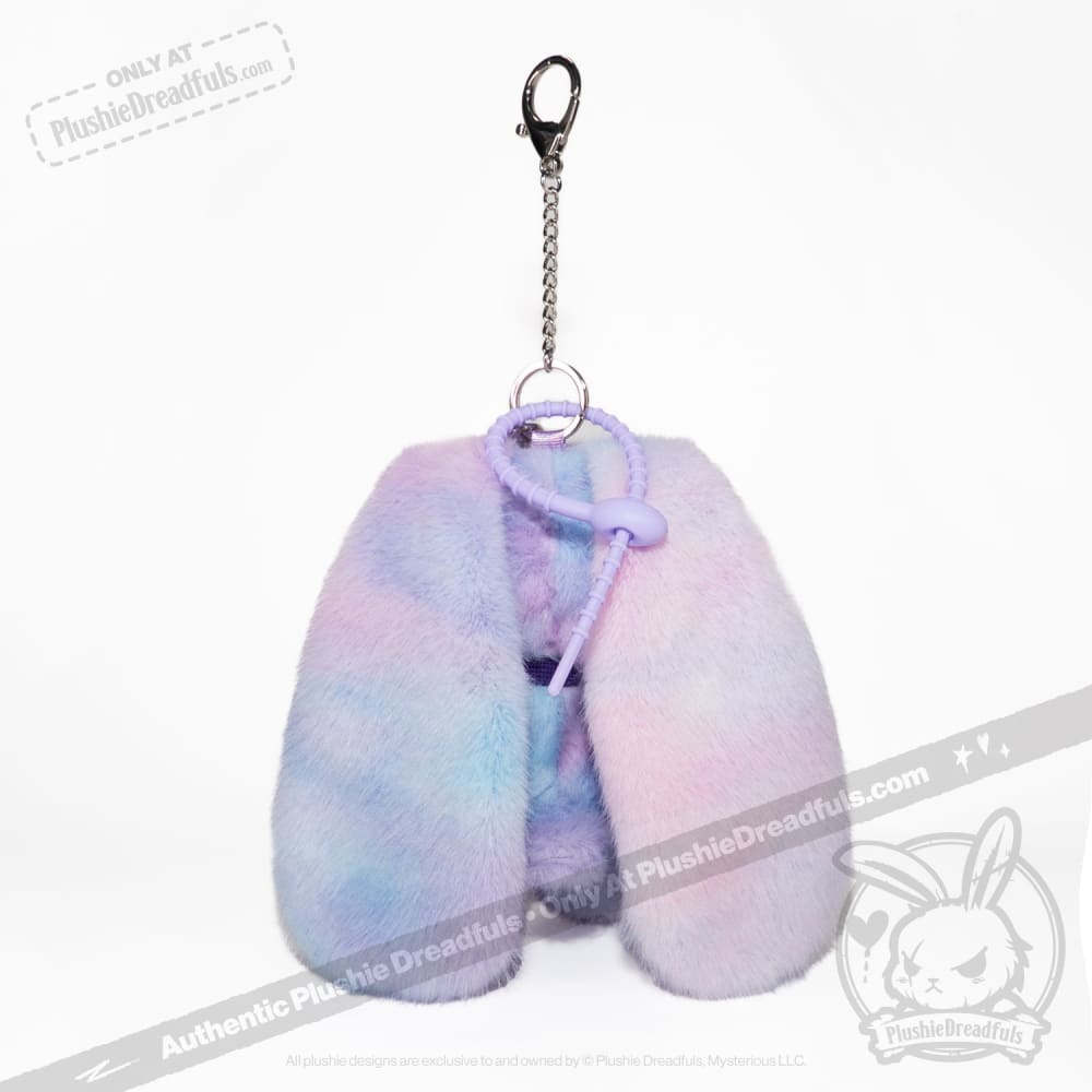 Plushie Dreadfuls - Purple Ice Love Rabbit Plush Keychain Accessory - Mysterious