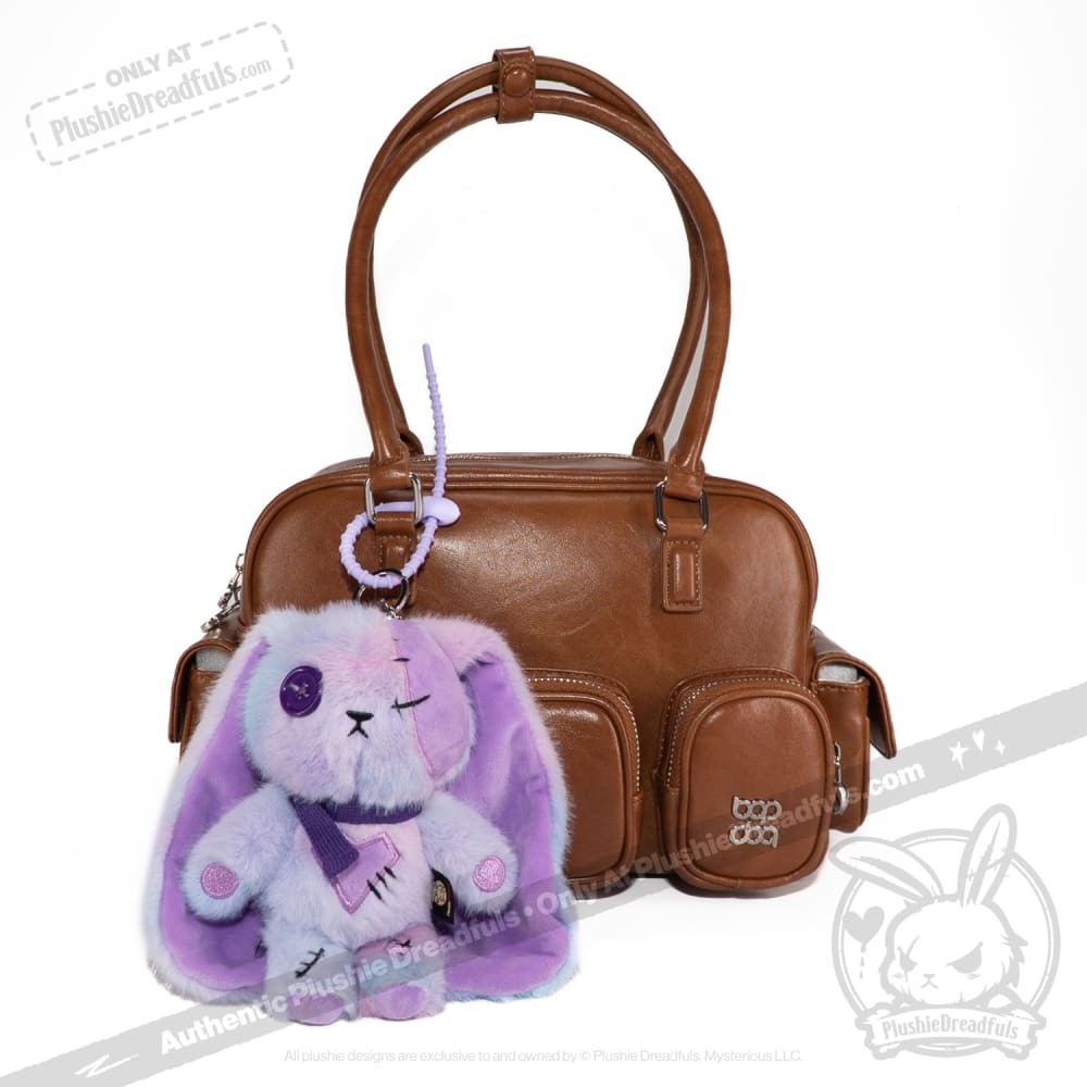 Plushie Dreadfuls - Purple Ice Love Rabbit Plush Keychain Accessory - Mysterious