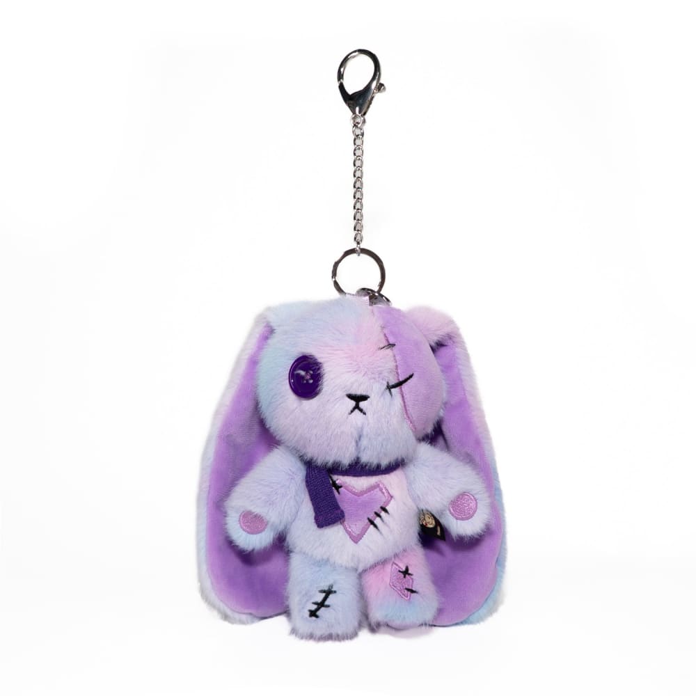Plushie Dreadfuls - Purple Ice Love Rabbit Plush Keychain Accessory - Mysterious