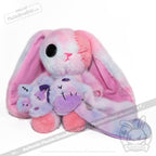 Plushie Dreadfuls - Purple Ice Love Rabbit Plush Keychain Accessory - Mysterious