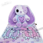 Plushie Dreadfuls - Purple Ice Love Rabbit - Plush Stuffed Animal toy