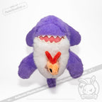 Plushie Dreadfuls - Purple Shrabbit - Plush Stuff Animal Keychain