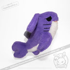 Plushie Dreadfuls - Purple Shrabbit - Plush Stuff Animal Keychain