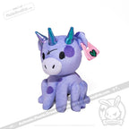 Plushie Dreadfuls - Purple Space Cow - Plush Stuffed Animal toy