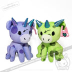 Plushie Dreadfuls - Purple Space Cow - Plush Stuffed Animal toy