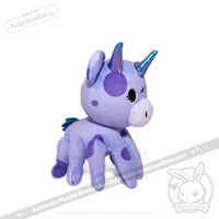 Load image into Gallery viewer, Plushie Dreadfuls - Purple Space Cow - Plush Stuffed Animal toy
