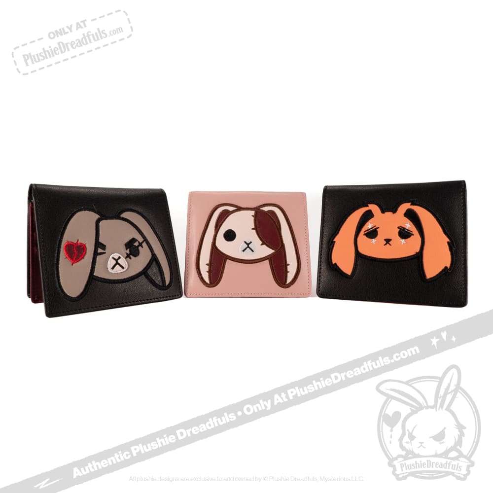 Plushie Dreadfuls Rabbit Leather Wallet Leather Wallet
