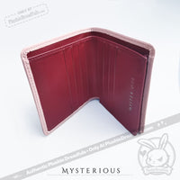 Load image into Gallery viewer, Angry and Love Rabbit Leather Wallet - Mysterious
