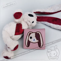 Load image into Gallery viewer, Angry and Love Rabbit Leather Wallet - Mysterious
