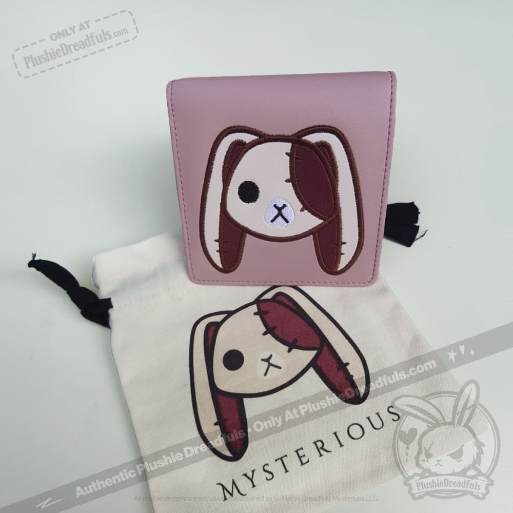 Angry and Love Rabbit Leather Wallet - Mysterious