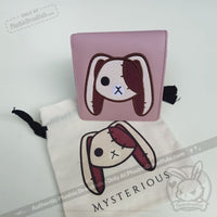 Load image into Gallery viewer, Angry and Love Rabbit Leather Wallet - Mysterious
