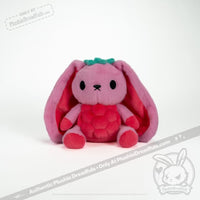 Load image into Gallery viewer, Plushie Dreadfuls - Raspberry Bunny Plush Stuffed Animal Toy
