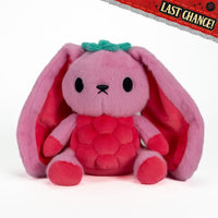 Load image into Gallery viewer, Plushie Dreadfuls - Raspberry Bunny Plush Stuffed Animal Toy
