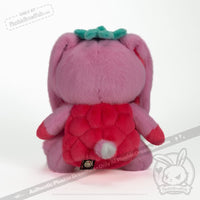 Load image into Gallery viewer, Plushie Dreadfuls - Raspberry Bunny Plush Stuffed Animal Toy
