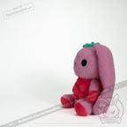 Plushie Dreadfuls - Raspberry Bunny Plush Stuffed Animal Toy