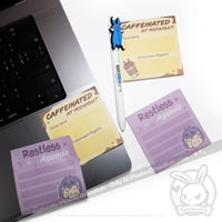 Load image into Gallery viewer, Plushie Dreadfuls - Restless Sticky Notes notepad
