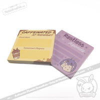 Load image into Gallery viewer, Plushie Dreadfuls - Restless Sticky Notes notepad
