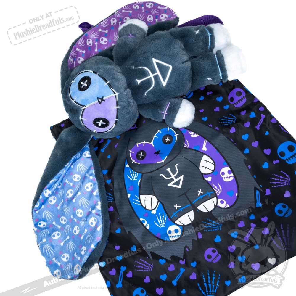 Plushie Dreadfuls - Rheumatoid Arthritis Rabbit - Plush Stuffed Animal - Mysterious