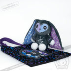 Plushie Dreadfuls - Rheumatoid Arthritis Rabbit - Plush Stuffed Animal - Mysterious