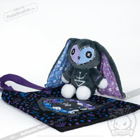 Load image into Gallery viewer, Plushie Dreadfuls - Rheumatoid Arthritis Rabbit - Plush Stuffed Animal - Mysterious
