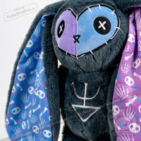 Load image into Gallery viewer, Plushie Dreadfuls - Rheumatoid Arthritis Rabbit - Plush Stuffed Animal - Mysterious
