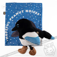 Load image into Gallery viewer, Plushie Dreadfuls - Rocky Mountain Magpie - Plush Stuffed Animal toy
