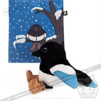 Load image into Gallery viewer, Plushie Dreadfuls - Rocky Mountain Magpie - Plush Stuffed Animal toy
