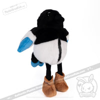 Load image into Gallery viewer, Plushie Dreadfuls - Rocky Mountain Magpie Plush Stuffed Animal Toy
