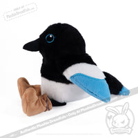 Load image into Gallery viewer, Plushie Dreadfuls - Rocky Mountain Magpie - Plush Stuffed Animal toy
