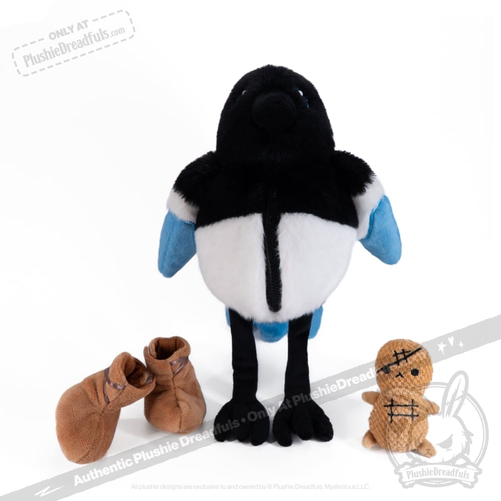 Plushie Dreadfuls - Rocky Mountain Magpie - Plush Stuffed Animal toy
