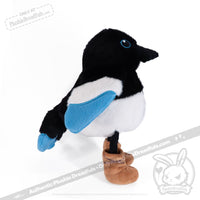 Load image into Gallery viewer, Plushie Dreadfuls - Rocky Mountain Magpie - Plush Stuffed Animal toy
