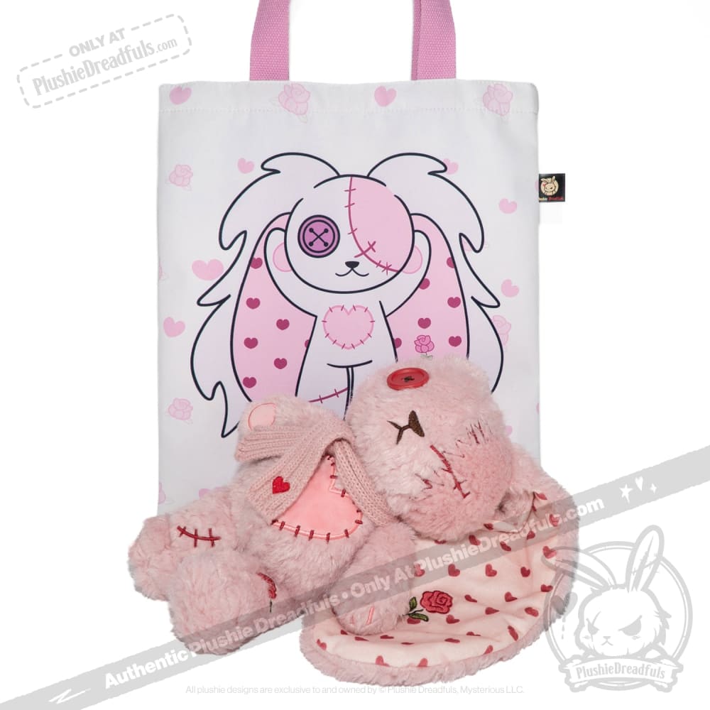 Plushie Dreadfuls - Rose Love Rabbit - Plush Stuffed Animal toy