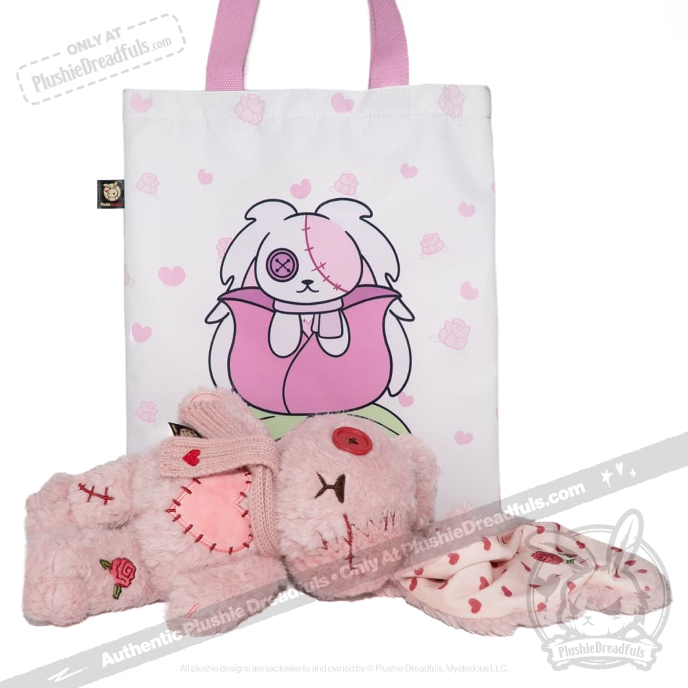 Plushie Dreadfuls - Rose Love Rabbit - Plush Stuffed Animal toy