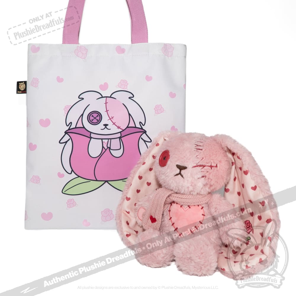 Plushie Dreadfuls - Rose Love Rabbit - Plush Stuffed Animal toy