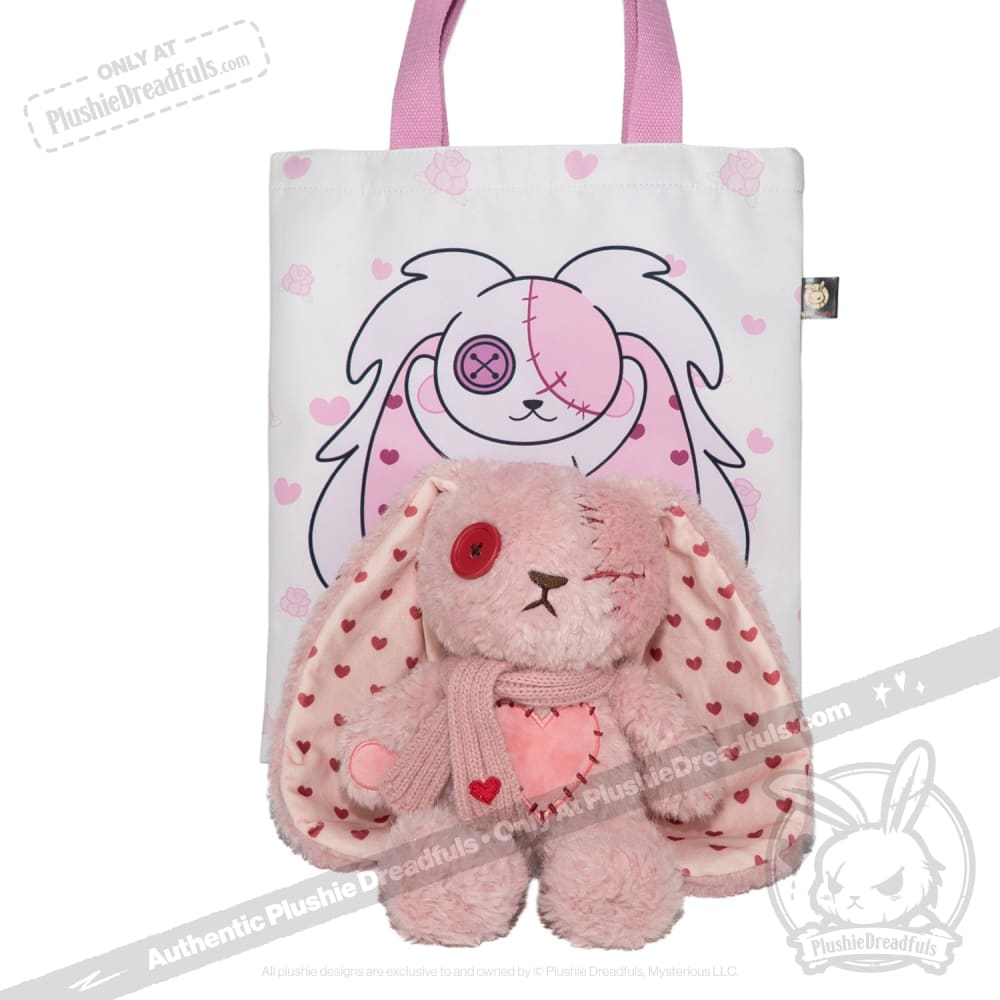 Plushie Dreadfuls - Rose Love Rabbit - Plush Stuffed Animal toy