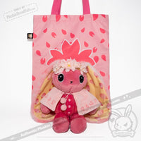 Load image into Gallery viewer, Plushie Dreadfuls - Sakura Rabbit - Plush Stuffed Animal toy
