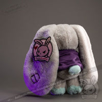 Load image into Gallery viewer, Plushie Dreadfuls - Schizophrenia Rabbit Ii Plush Stuffed Animal Plush
